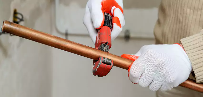 Temporary Copper Pipe Repair Graham, WA