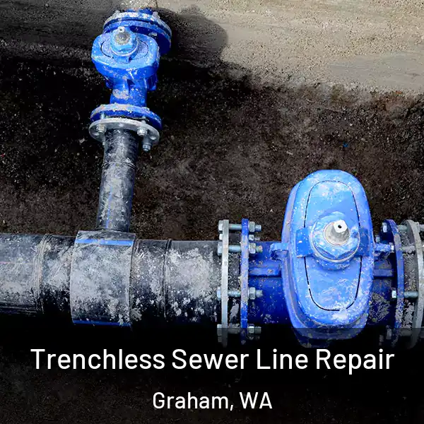  Trenchless Sewer Line Repair Graham, WA